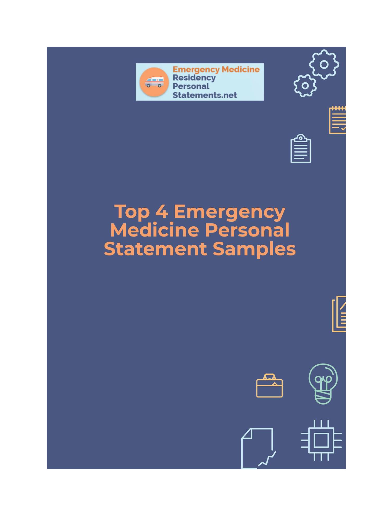 Emergency Medicine Personal Statement Expert Writing Help