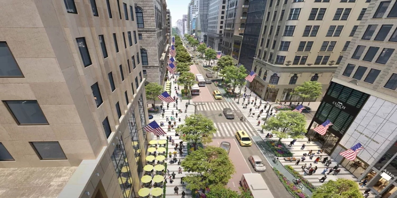 Nyc S Famed Fifth Avenue To Get A Major Revamp With Bigger Sidewalks