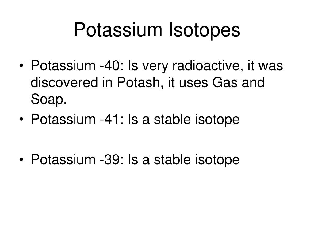 Ppt Potassium Balance And Potassium Imbalance Powerpoint Presentation Id 5136075