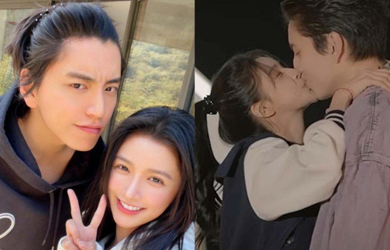 Wang Ta Lu Seen Kissing New Starlet Girlfriend While Eating Mutton Hotpot Today